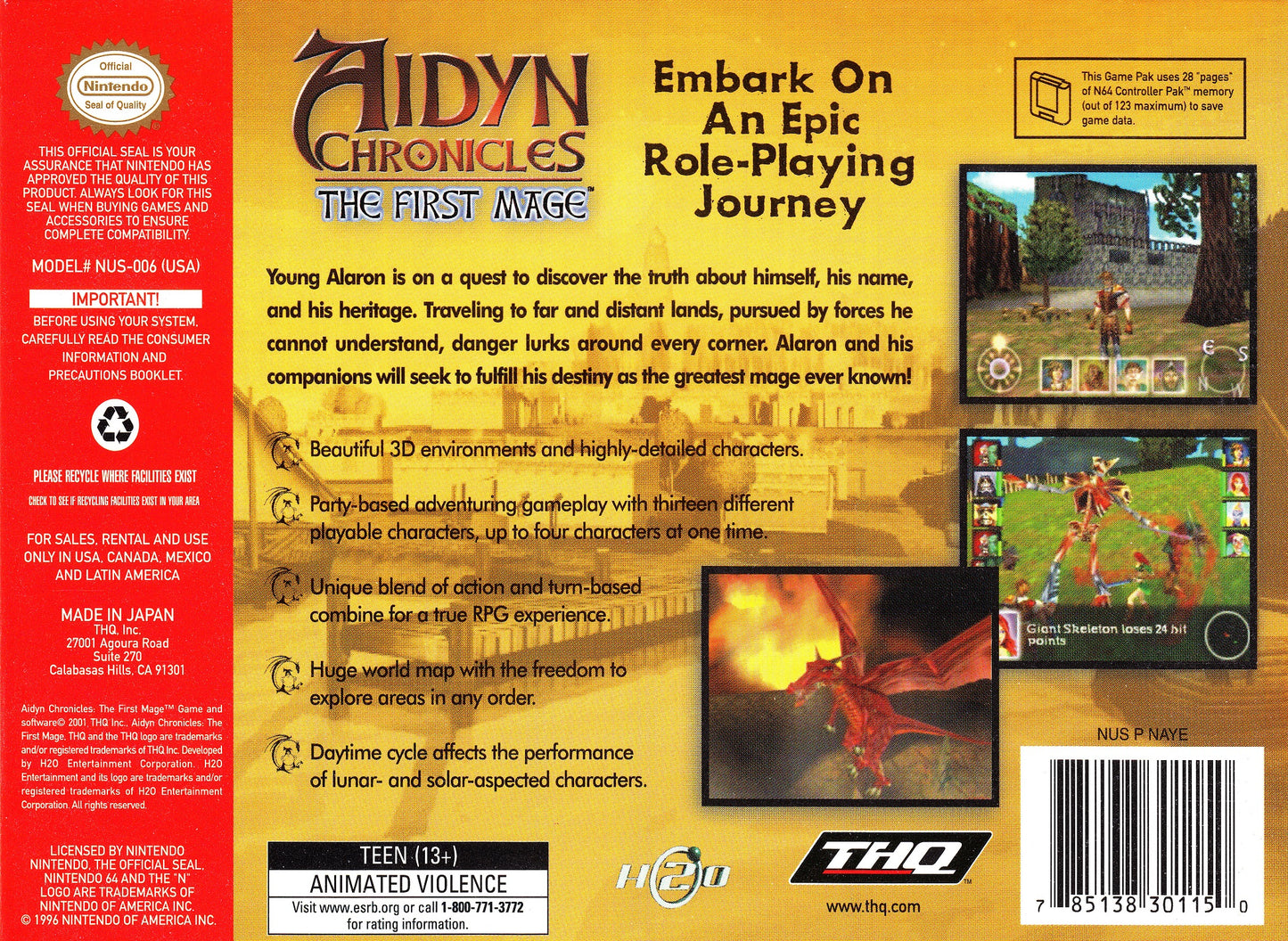 Aidyn Chronicles - The First Mage