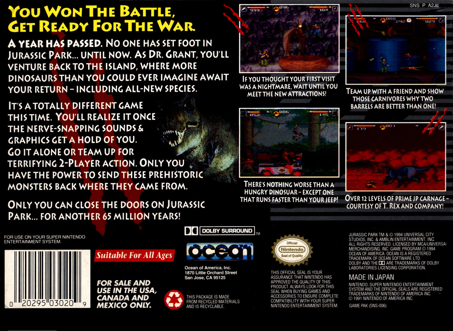 Jurassic Park Part 2 - The Chaos Continues