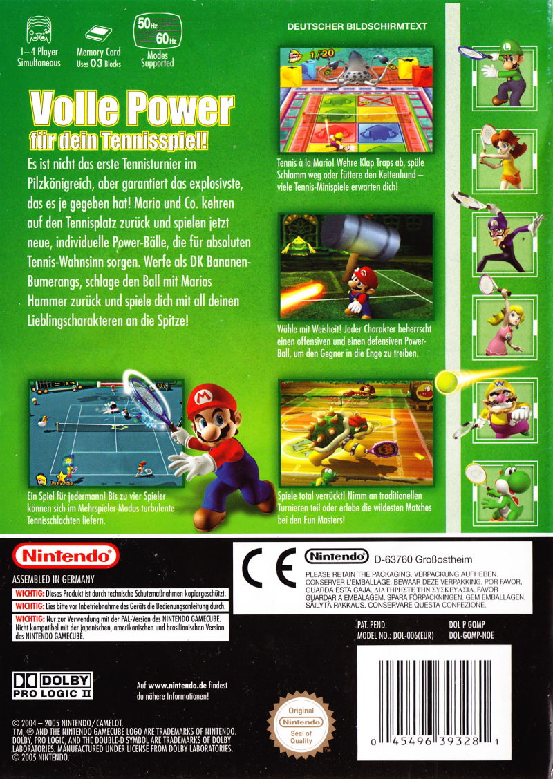 Mario Power Tennis
