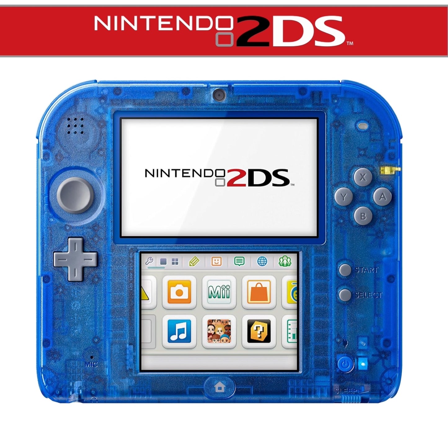 2DS Handheld-Konsole inkl. Ladekabel