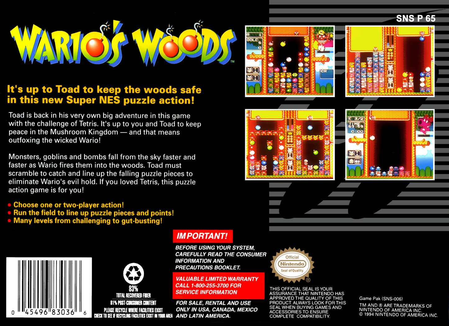 Wario's Woods