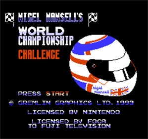 Nigel Mansell's World Championship