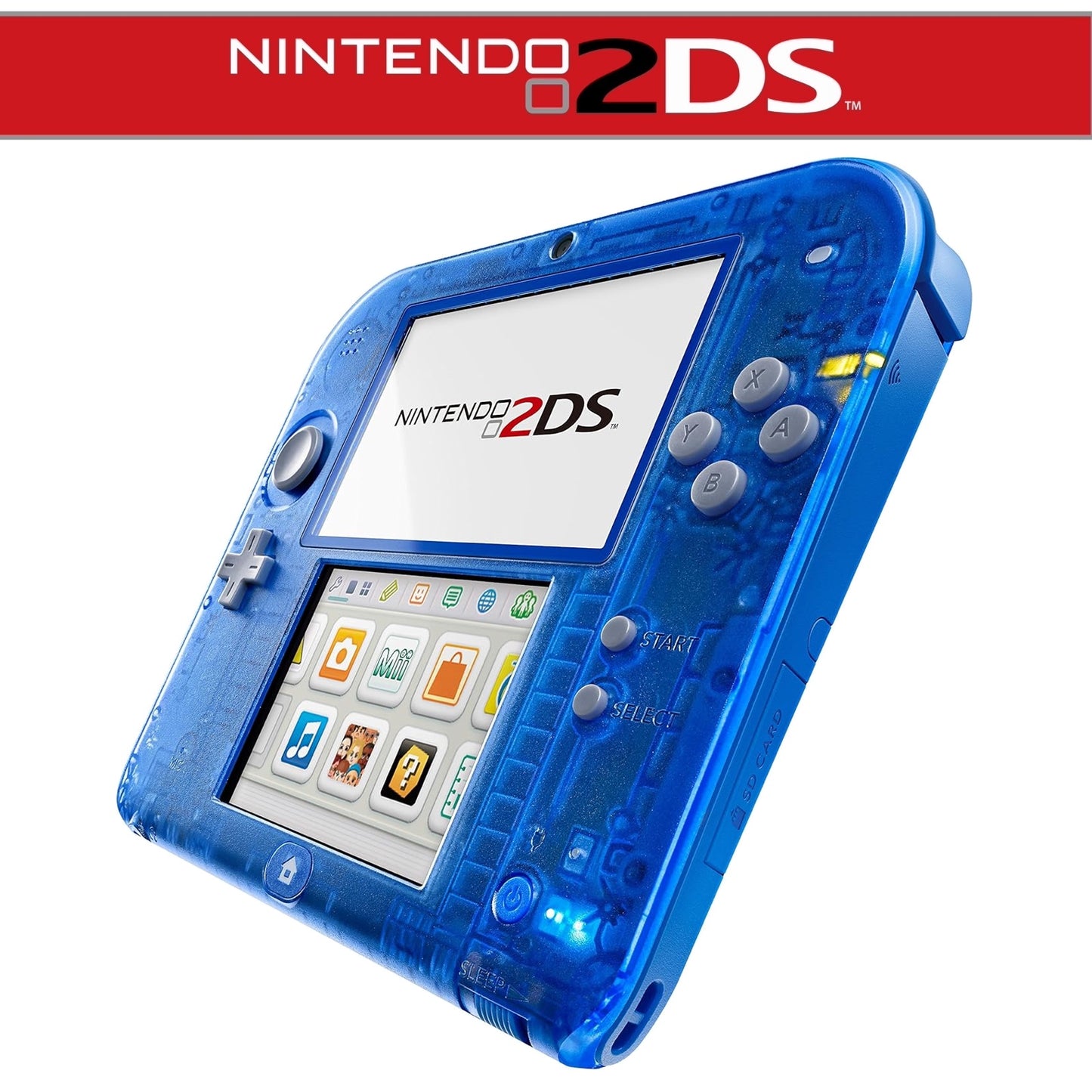 2DS Handheld-Konsole inkl. Ladekabel