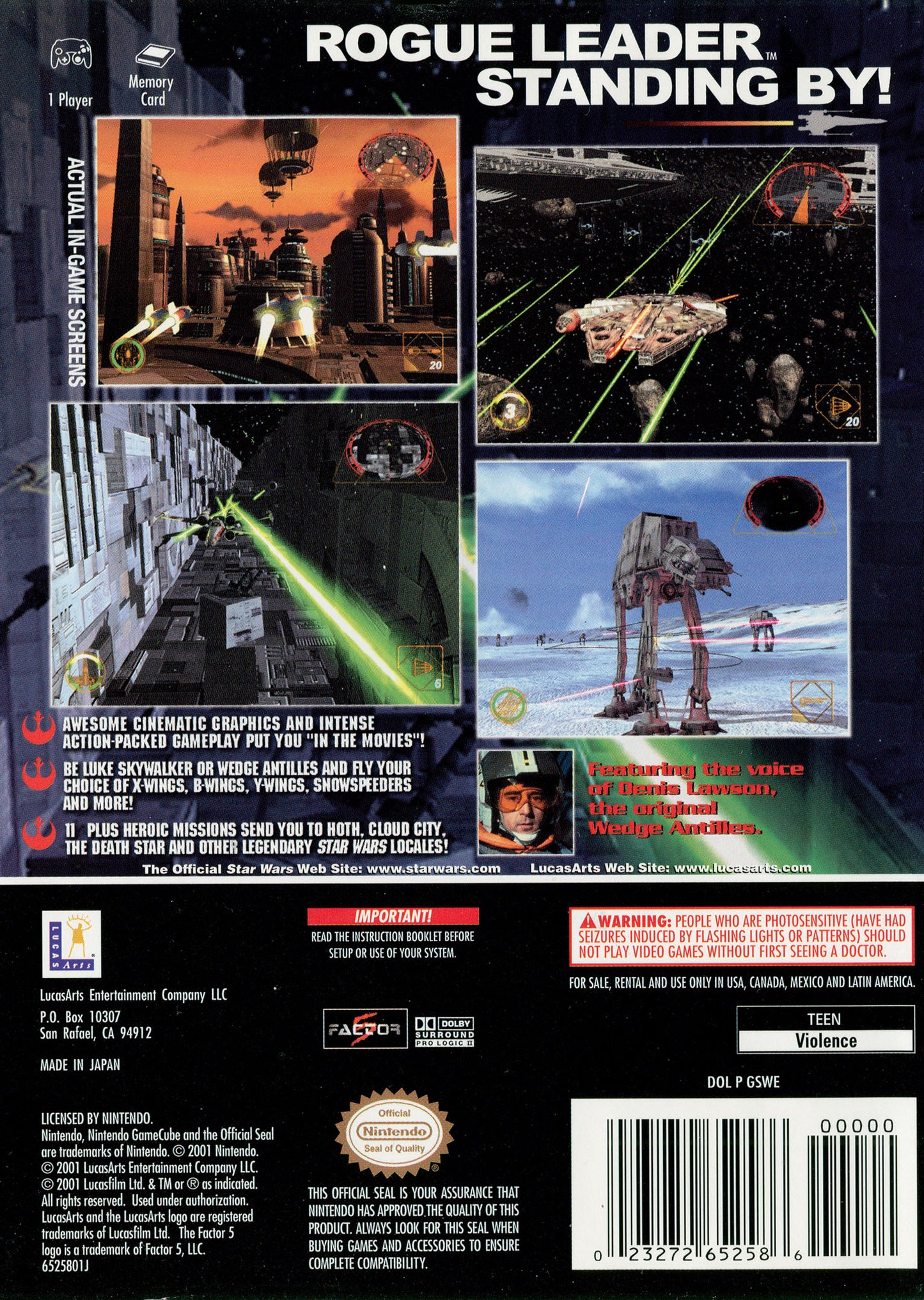 Star Wars Rogue Squadron II - Rogue Leader