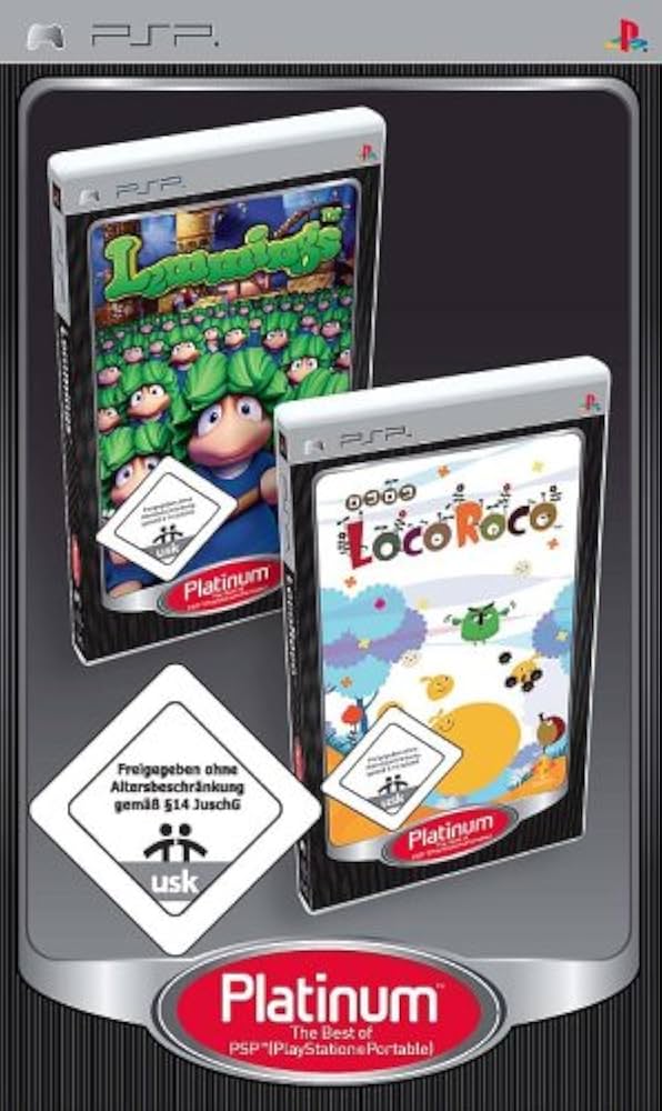 2 in 1 - Lemmings + LocoRoco (Double Pack Platinum)
