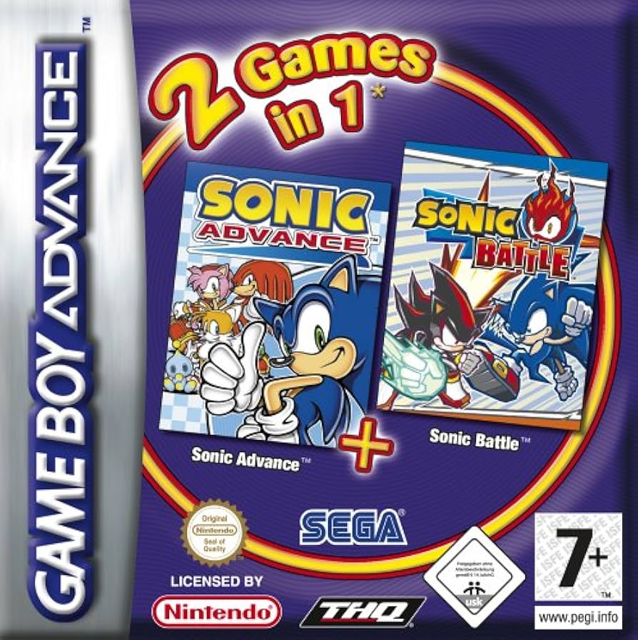 2 in 1 - Sonic Advance + Sonic Battle