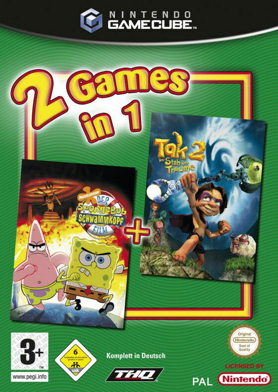 2 in 1 - SpongeBob Der Film + Tak 2