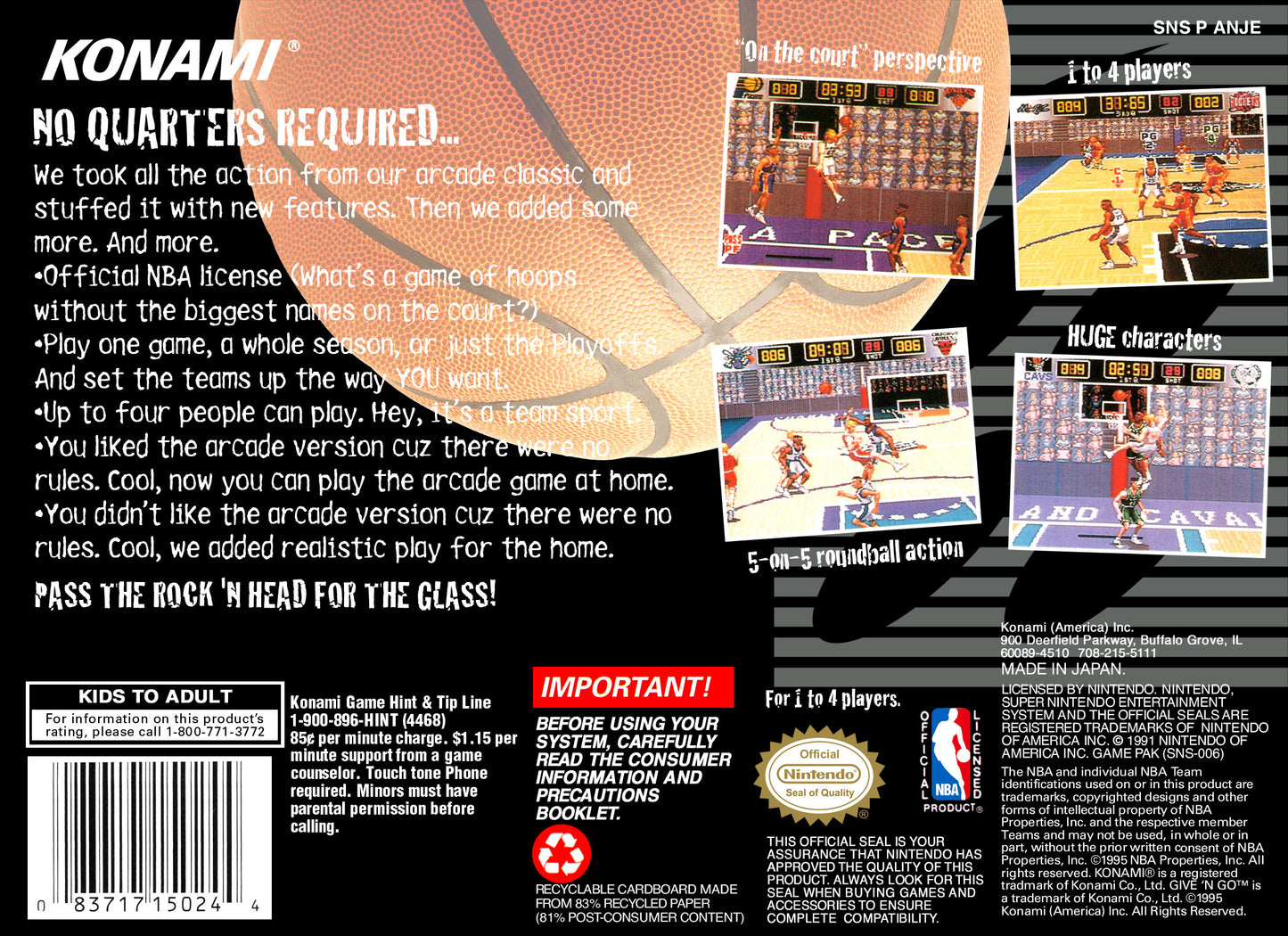 NBA Give 'n Go