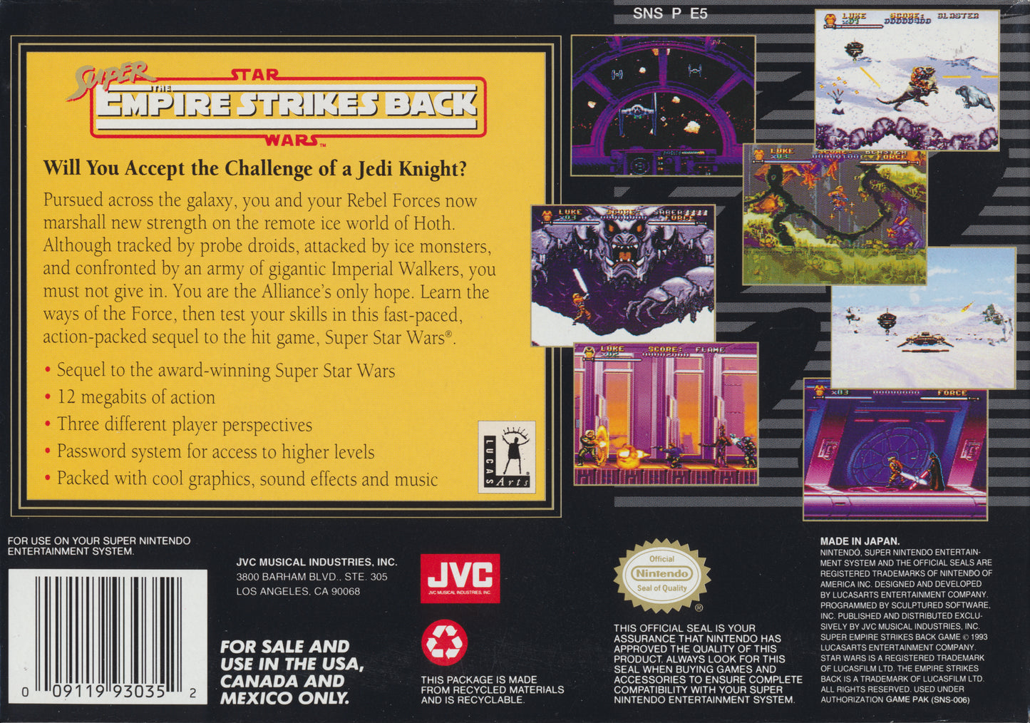 Super Star Wars - The Empire Strikes Back