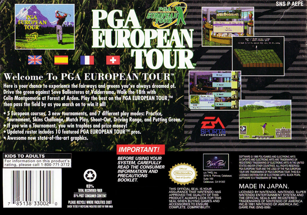 PGA European Tour