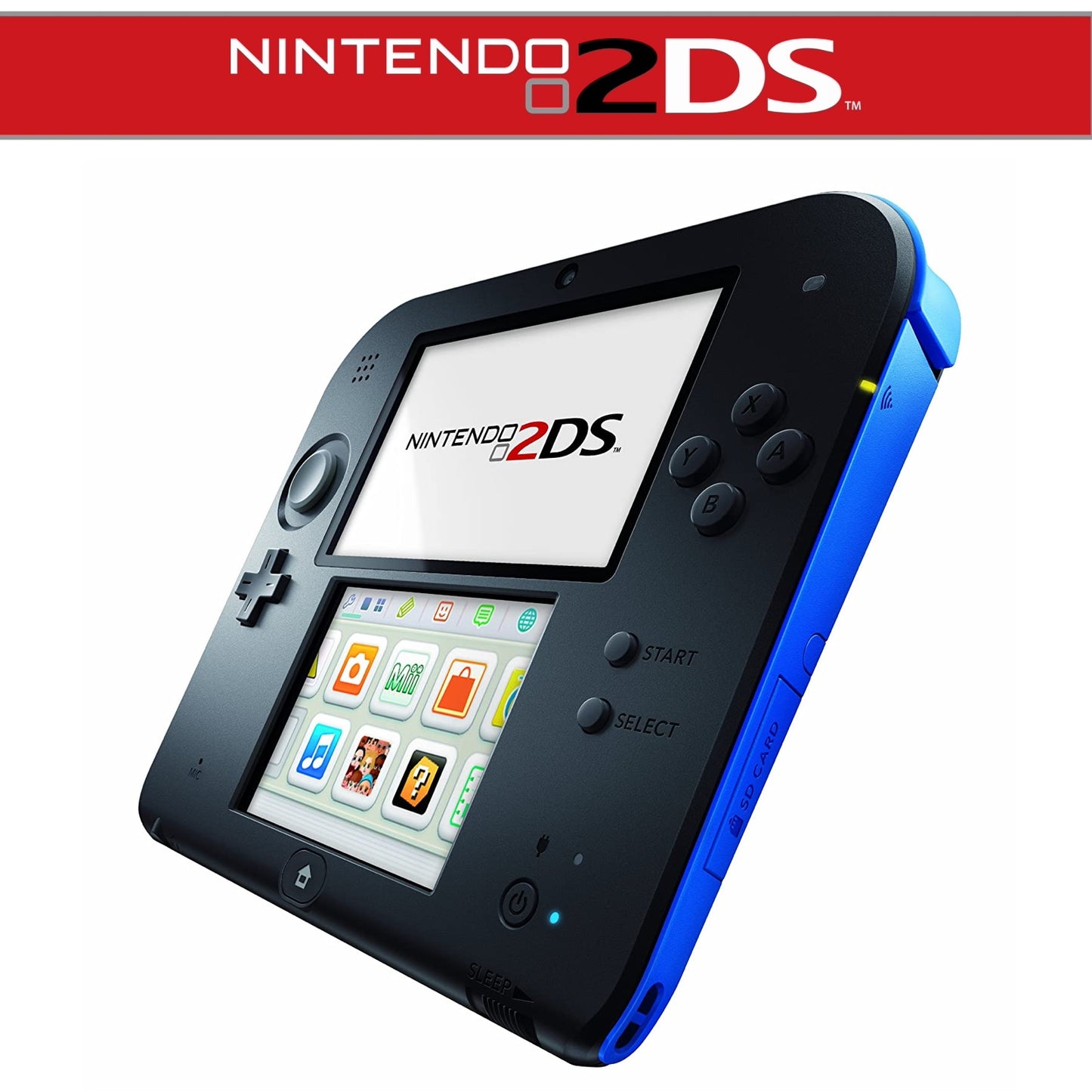 2DS Handheld-Konsole Blau/Schwarz in OVP