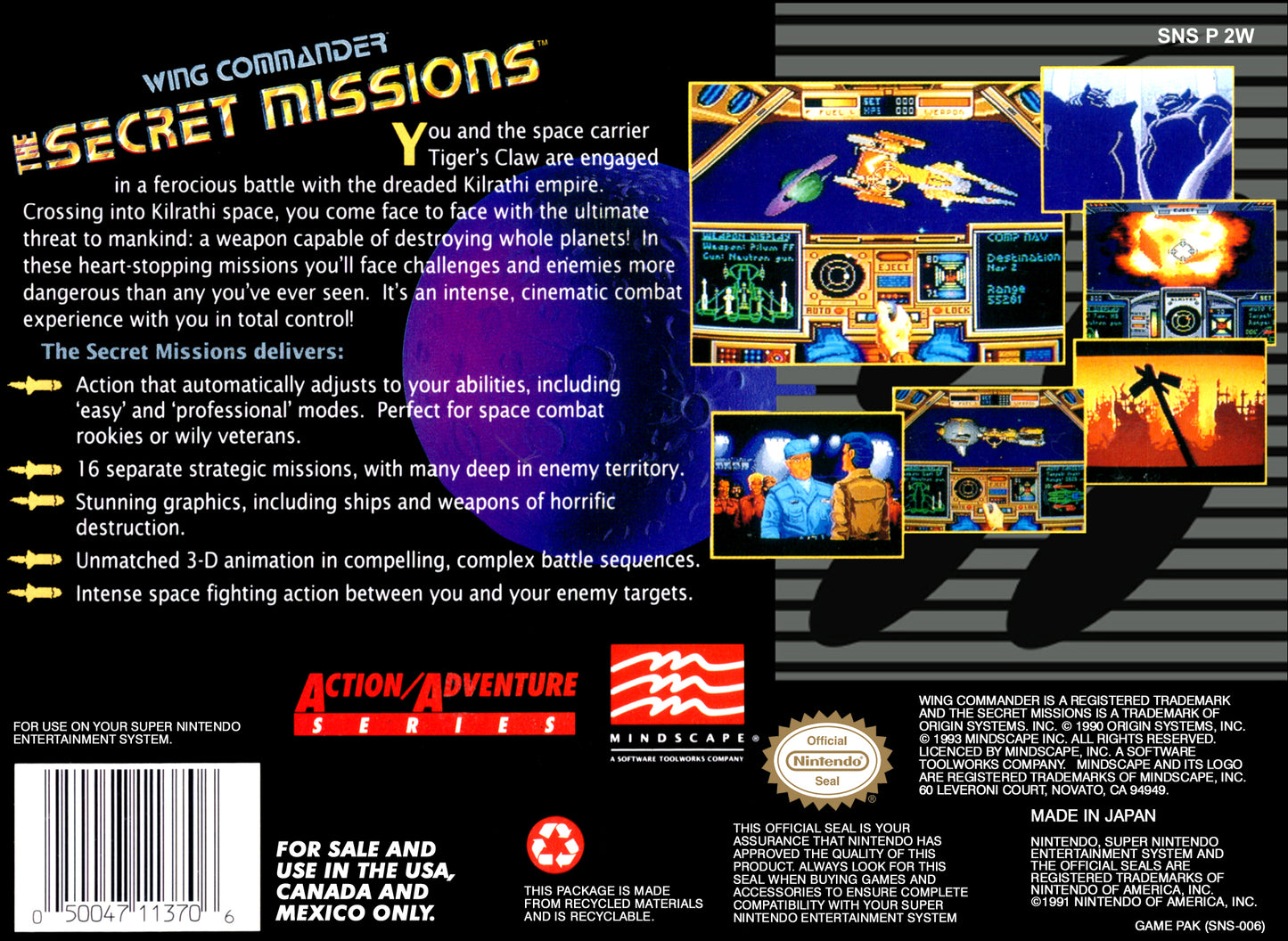 Wing Commander - The Secret Missions