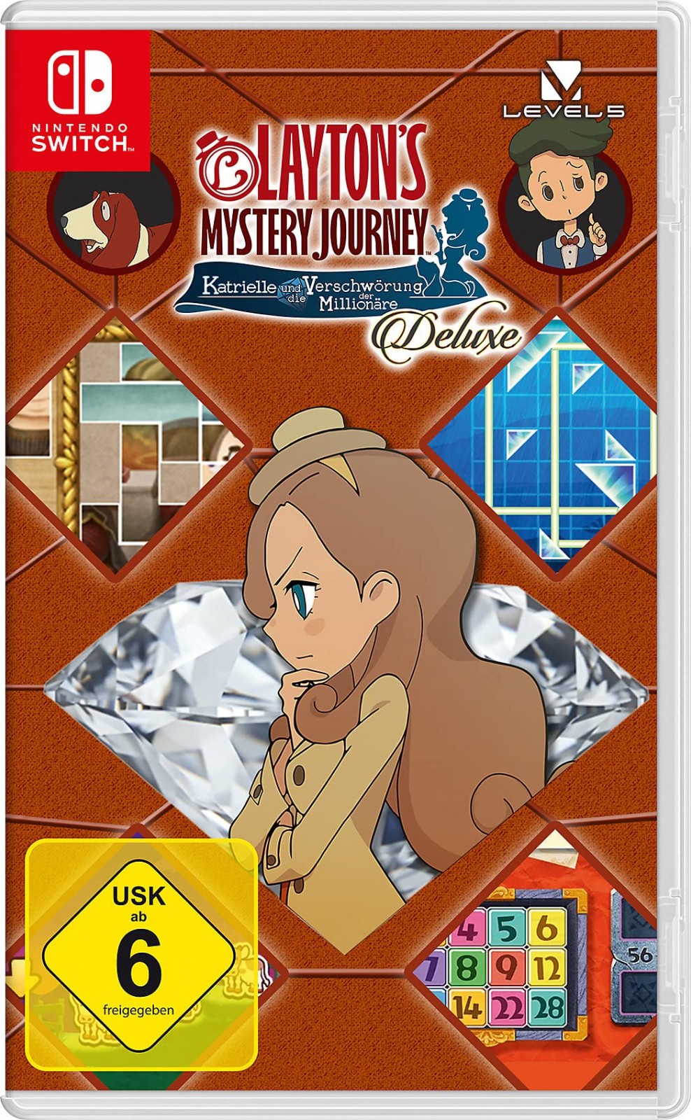 Layton's Mystery Journey - Katrielle und die Verschwörung der Millionäre Deluxe 🆕