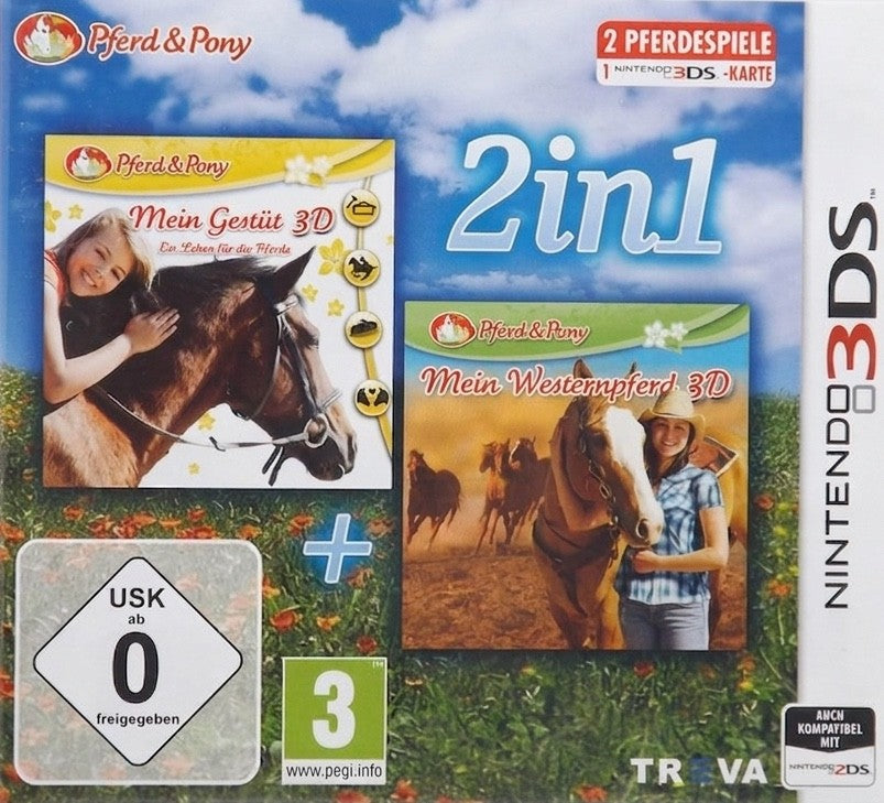 2 in 1 - Mein Gestüt + Mein Westernpferd 3D