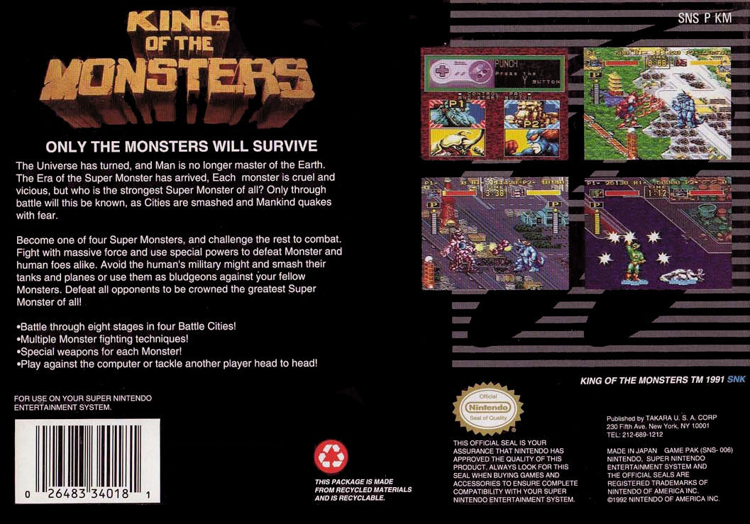 King of the Monsters