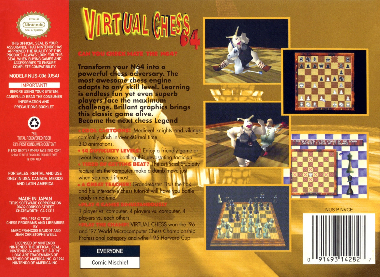 Virtual Chess 64