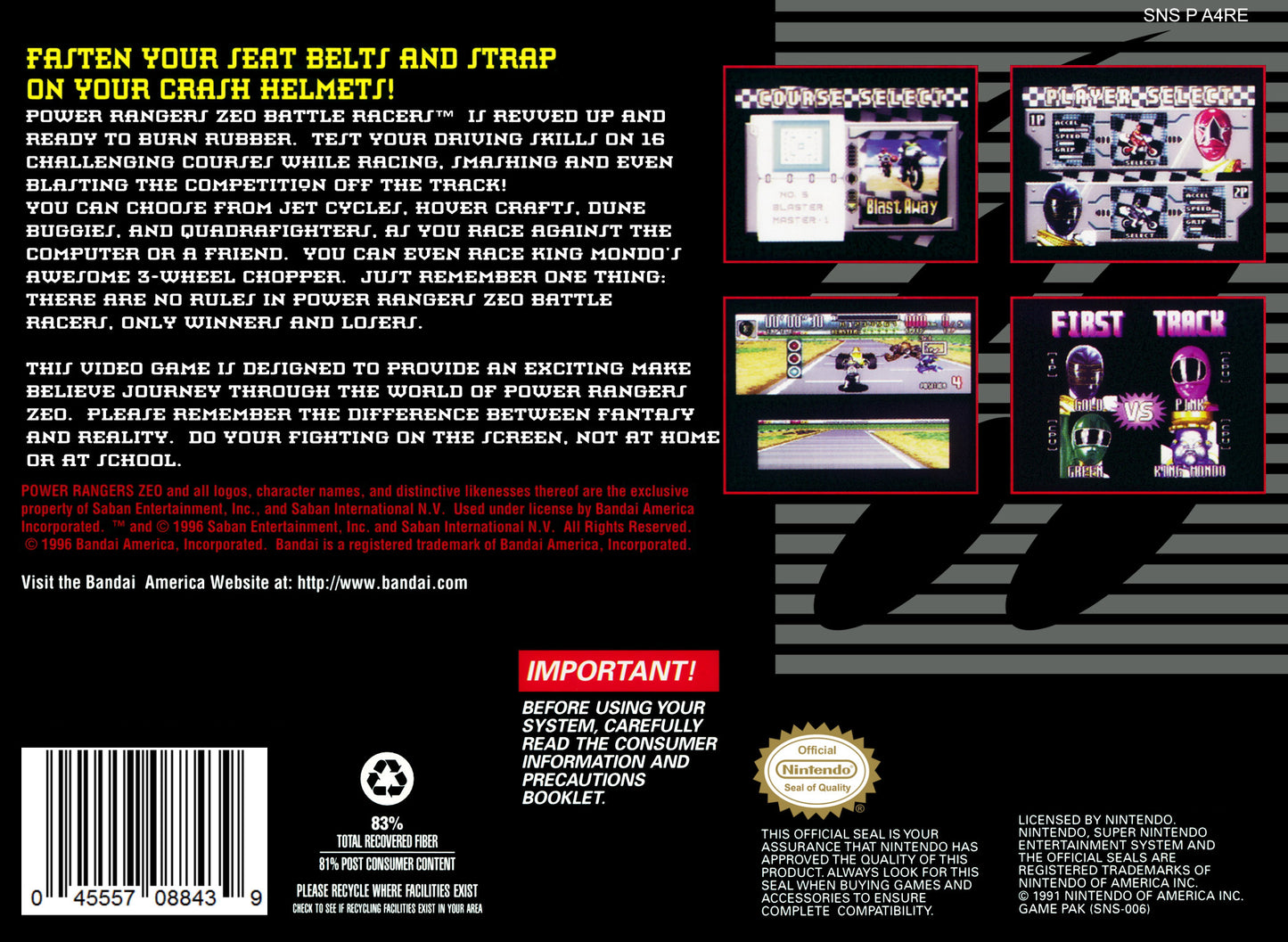 Battle Racers - Power Rangers ZEO