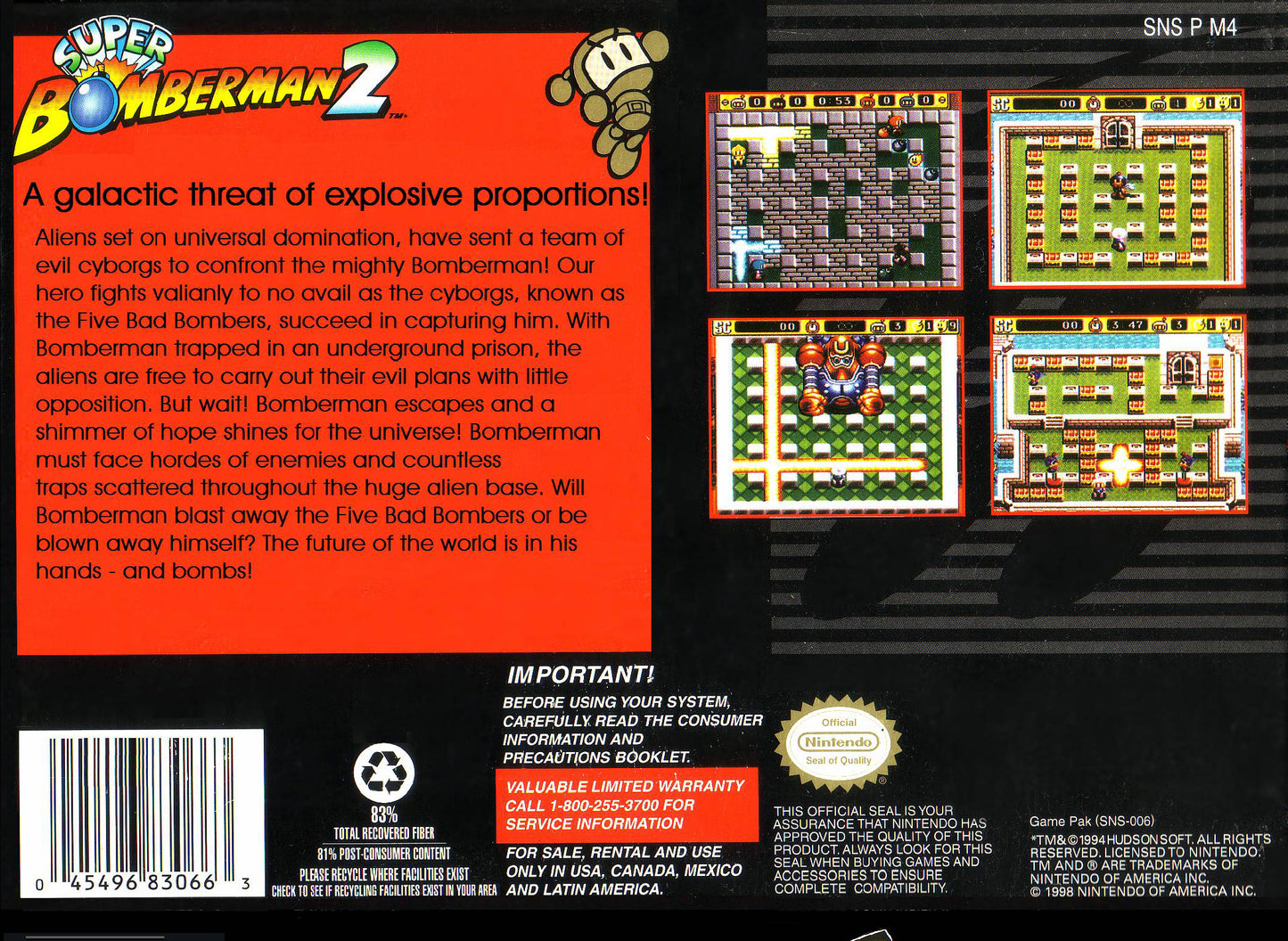 Super Bomberman 2