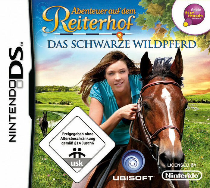Abenteuer auf dem Reiterhof Das schwarze Wildpferd