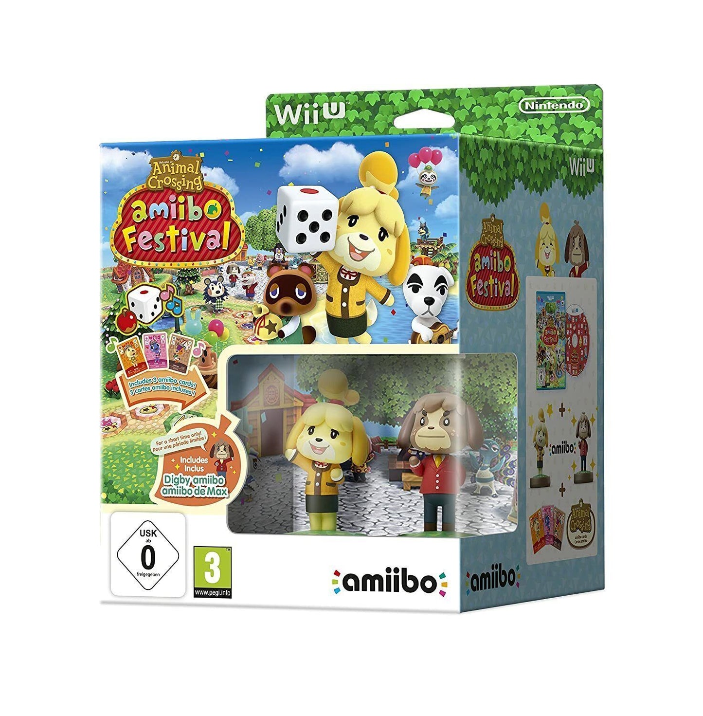 Animal Crossing - amiibo Festival + 2 Figuren OVP