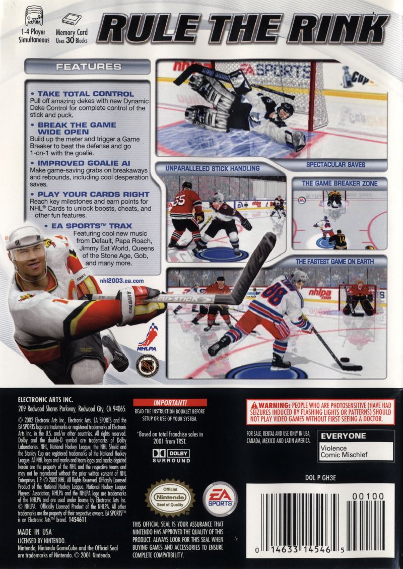 NHL 2003