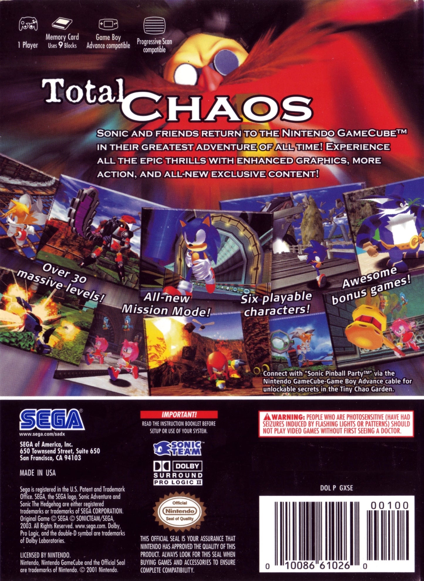 Sonic Adventure DX - Director's Cut