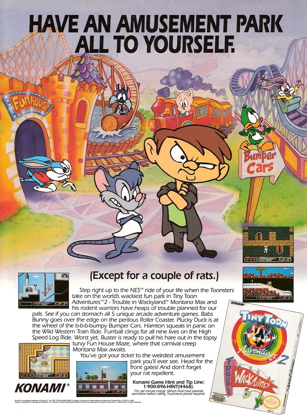 Tiny Toon Adventures 2 - Trouble in Wackyland
