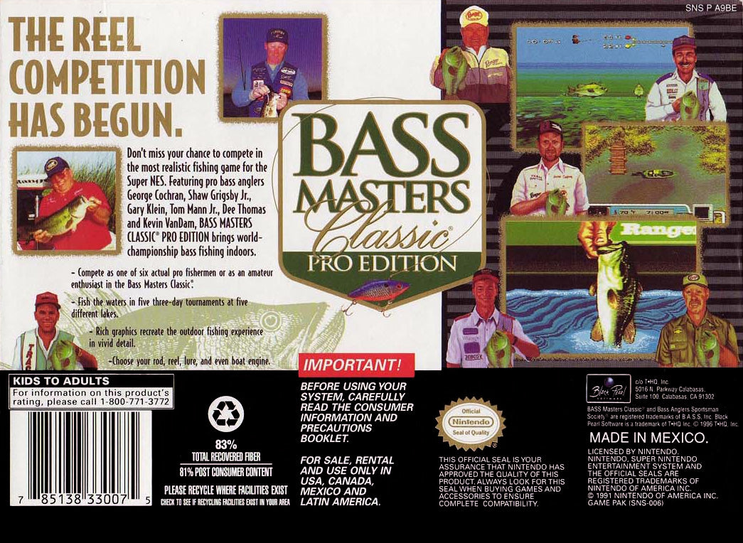 Bass Masters Classic - Pro Edition