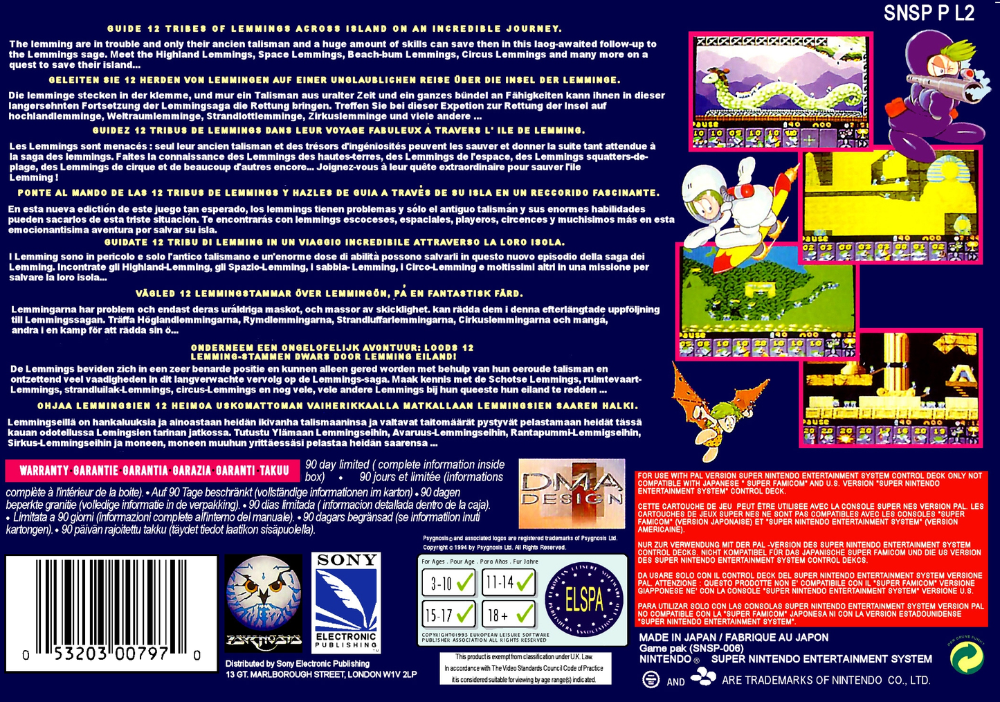 Lemmings 2 - The Tribes