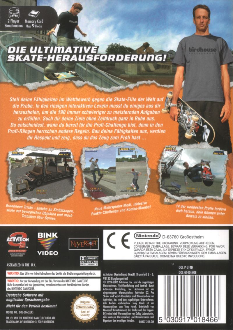 Tony Hawk's Pro Skater 4