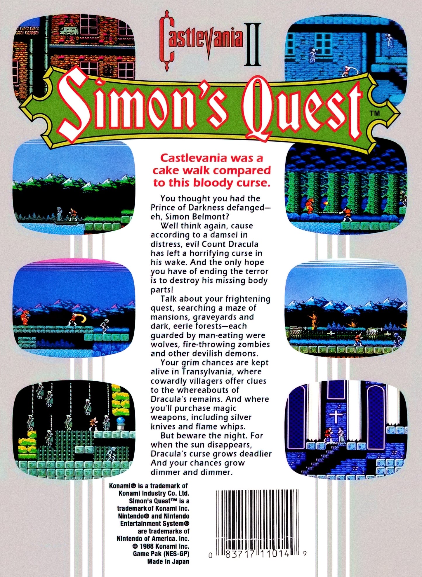 Castlevania II - Simon's Quest