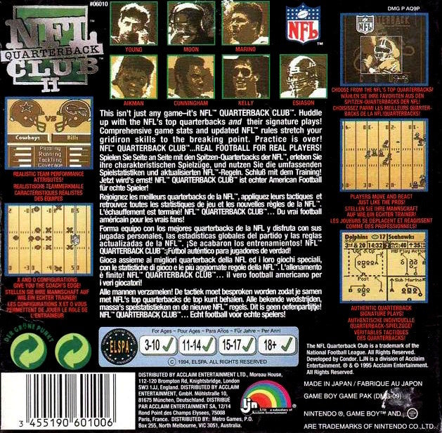 NFL Quarterback Club II