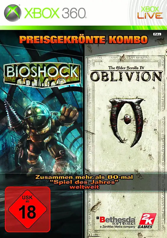 Bioshock & The Elder Scrolls 4 - Oblivion (USK 18)