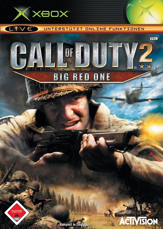 Call of Duty 2 - Big Red One (USK 18)