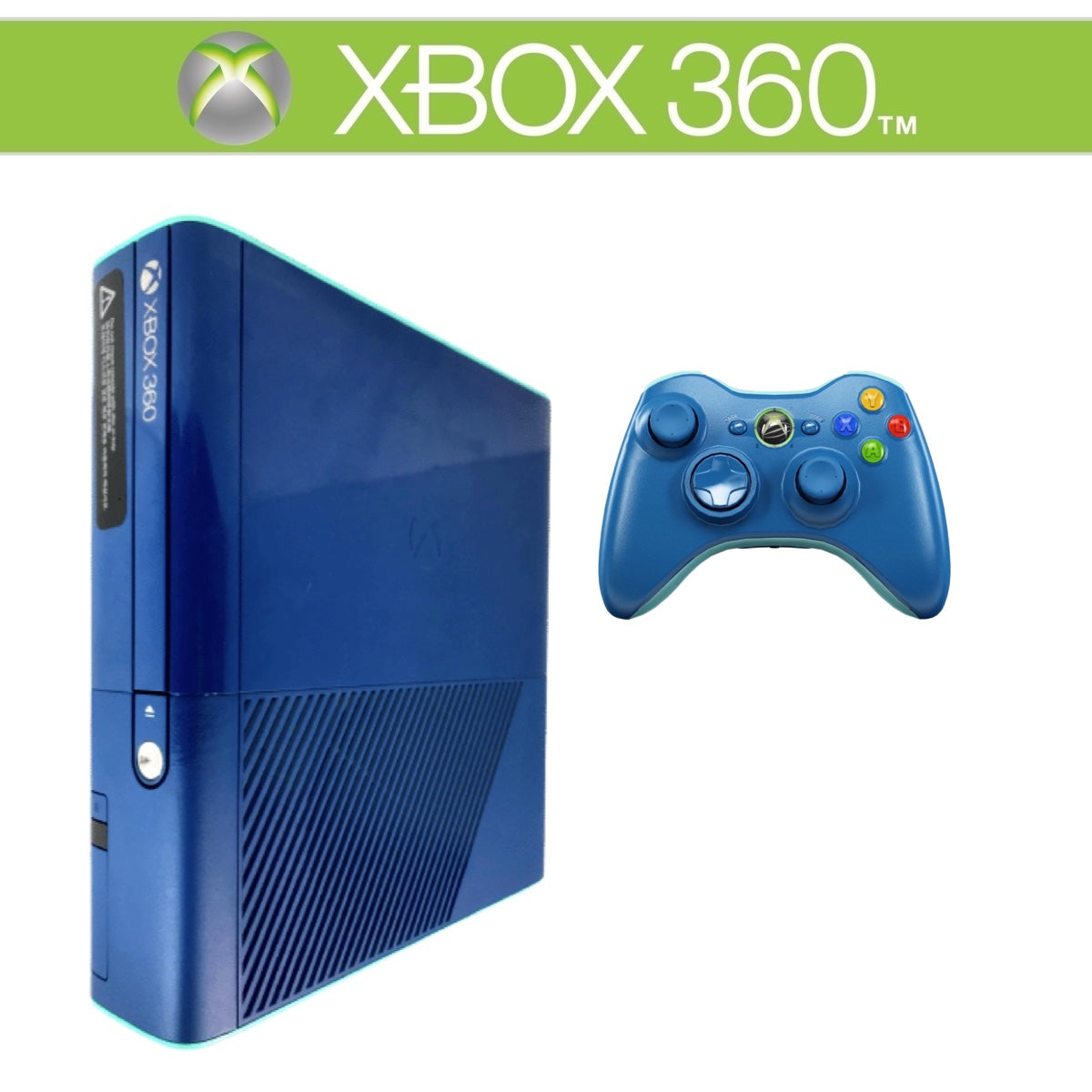 E Konsole Arctic-Blue Blau inkl. Controller