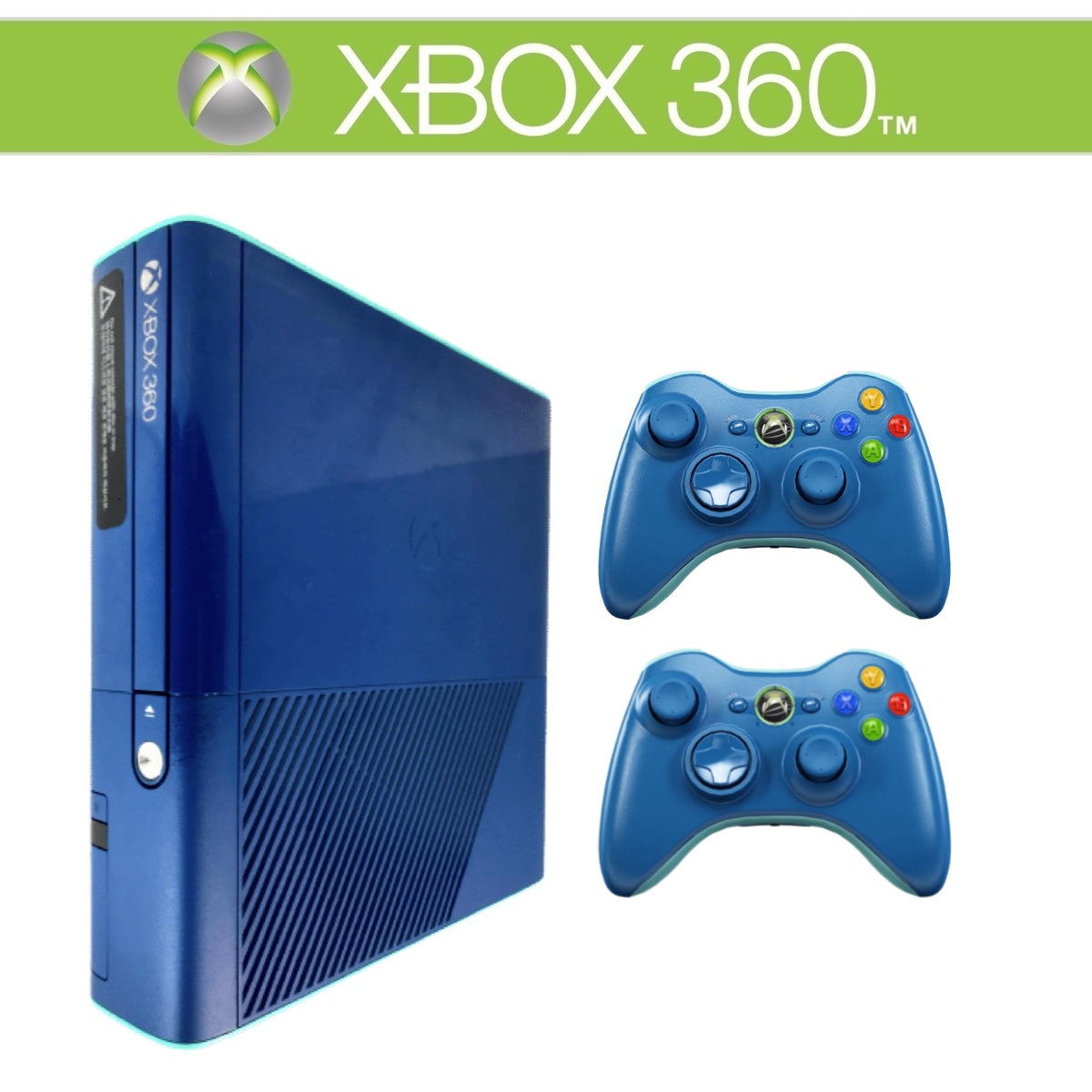 E Konsole Arctic-Blue Blau inkl. Controller