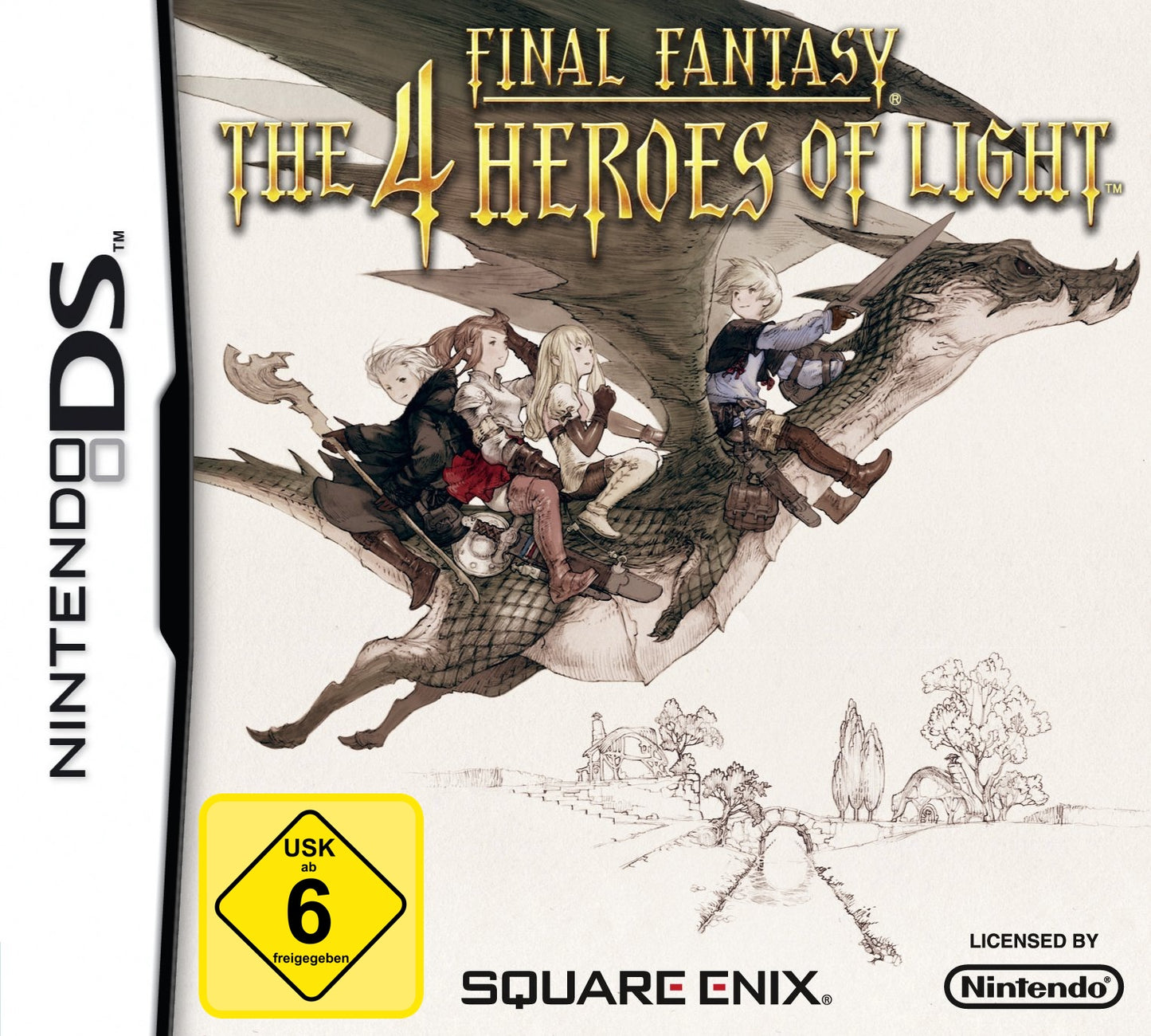 Final Fantasy - The 4 Heroes of Light