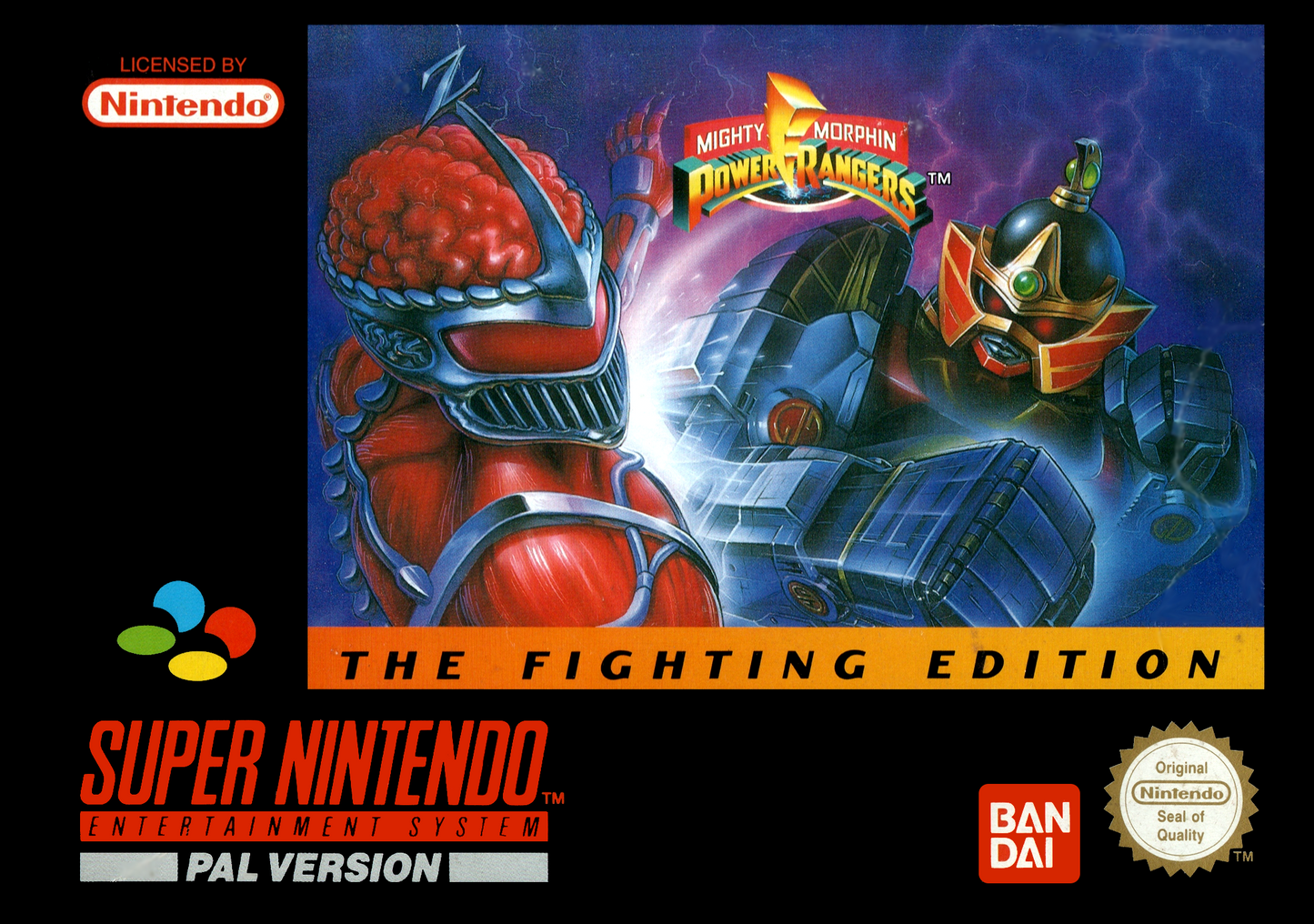 Mighty Morphin Power Rangers The Fighting Edition
