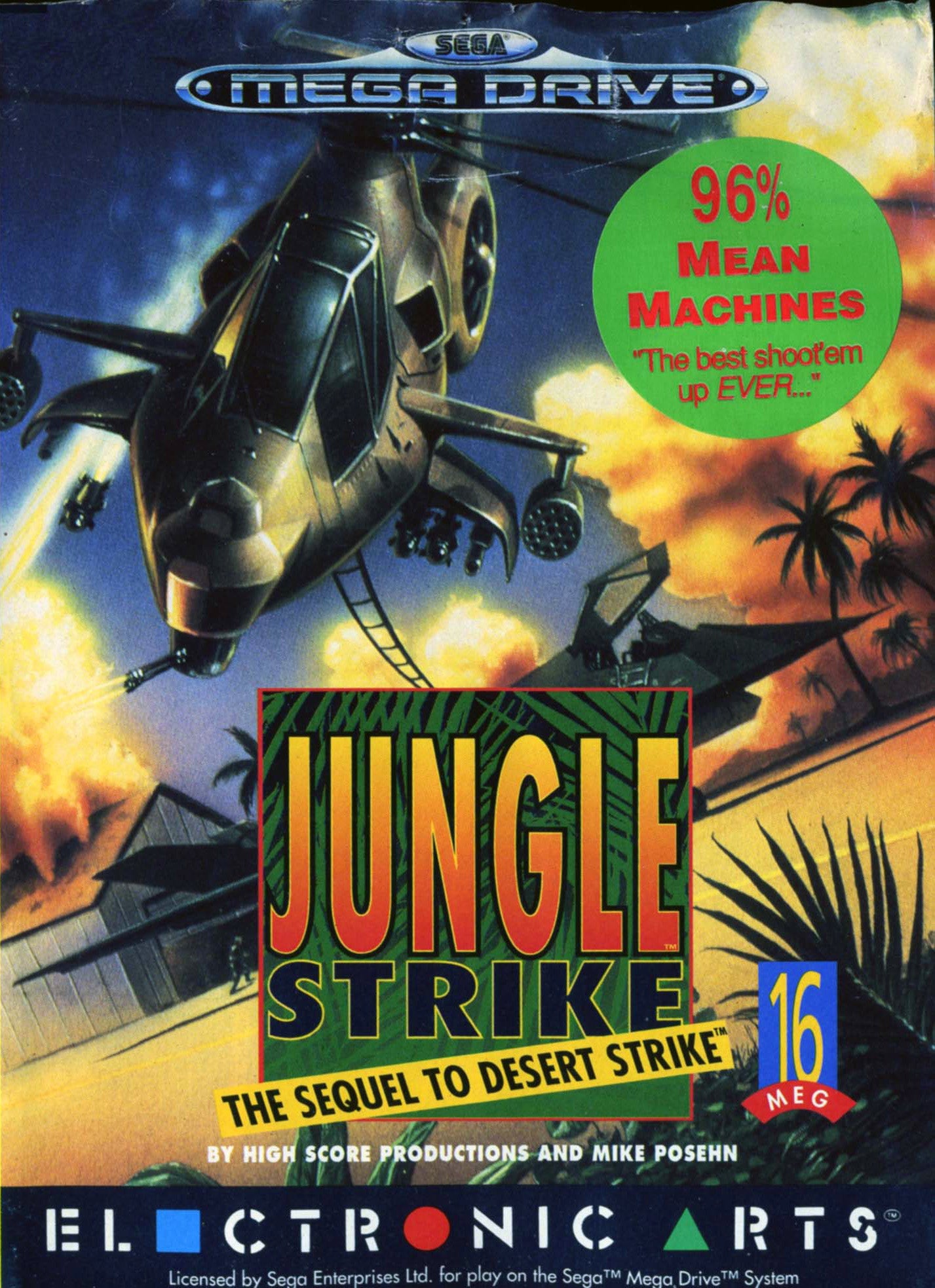 Jungle Strike - The Sequel to Desert Strike