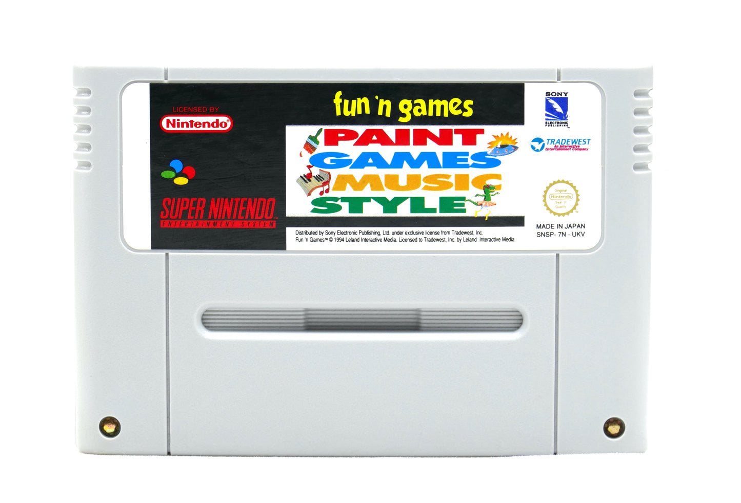 Fun' n Games - Paint Games Music Style