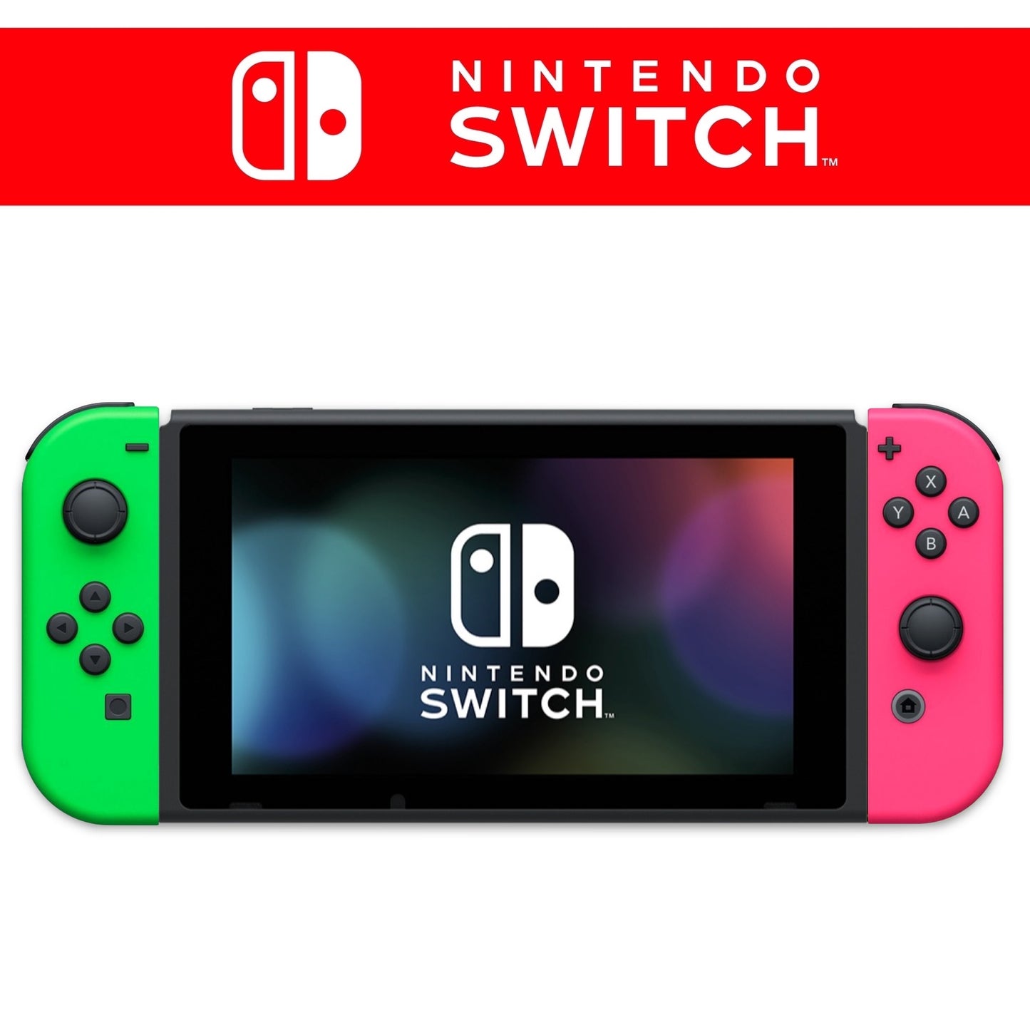 Konsole Neon-Grün / Neon-Pink