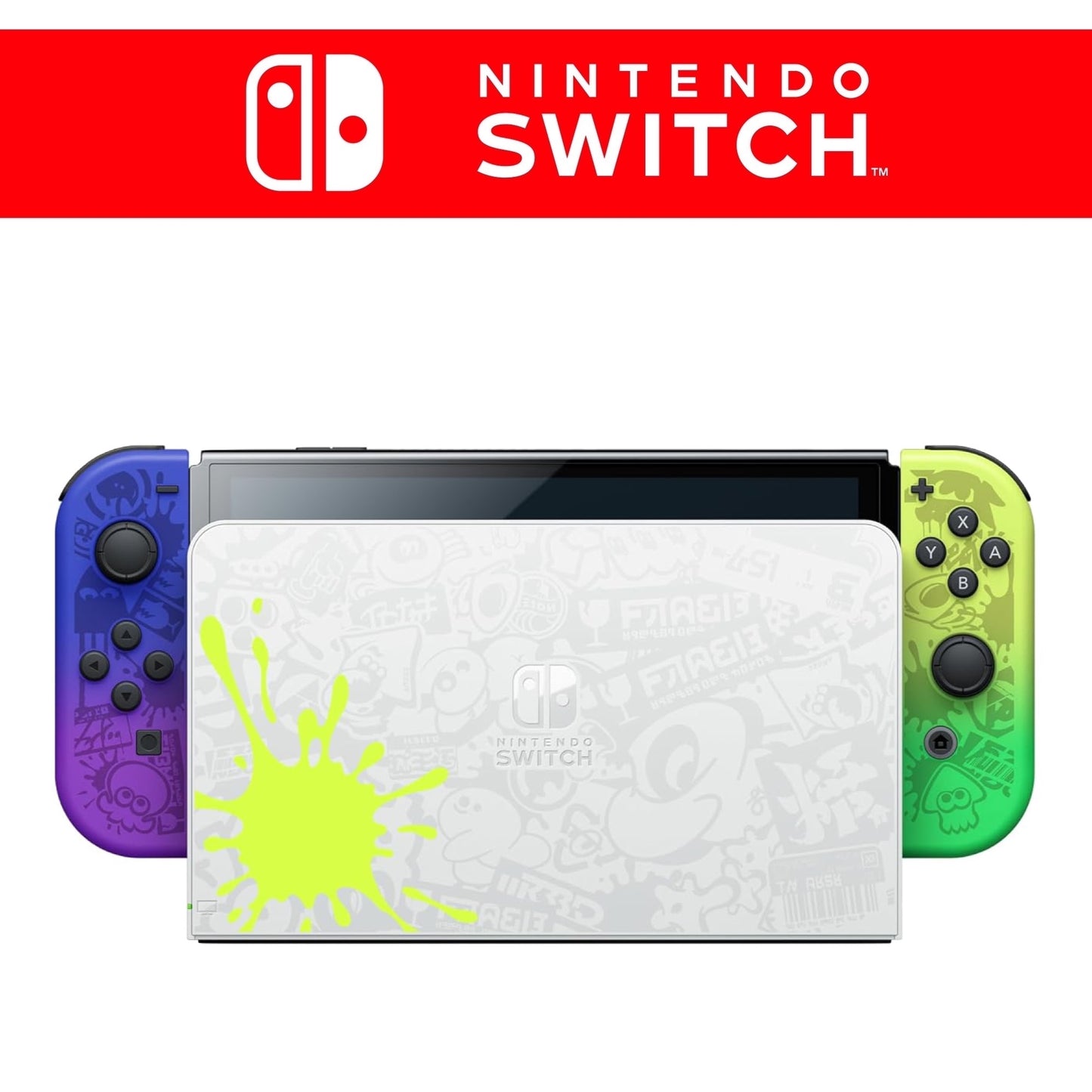 Konsole OLED Splatoon Edition