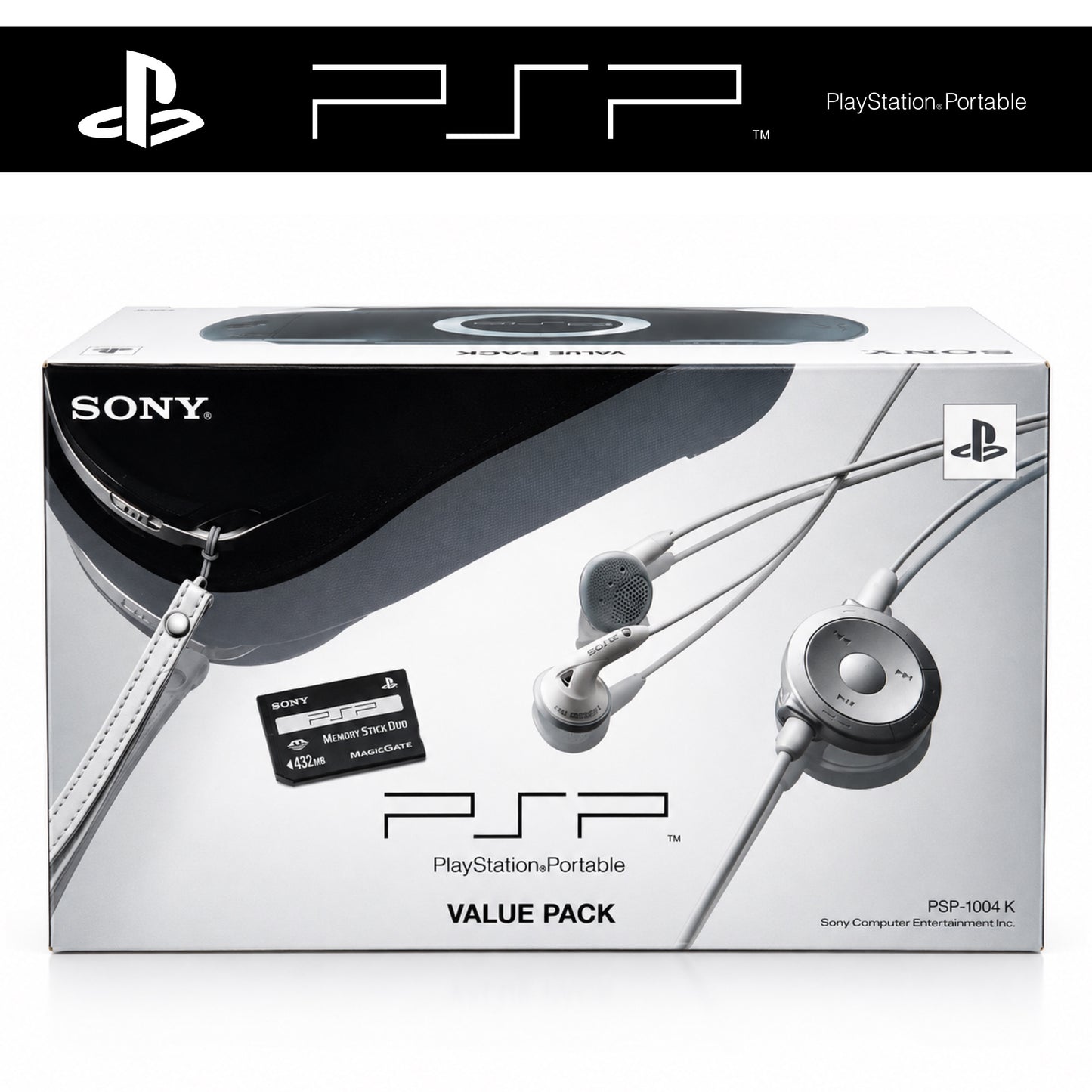 PSP Handheld Konsole 1004 Value Pack in OVP