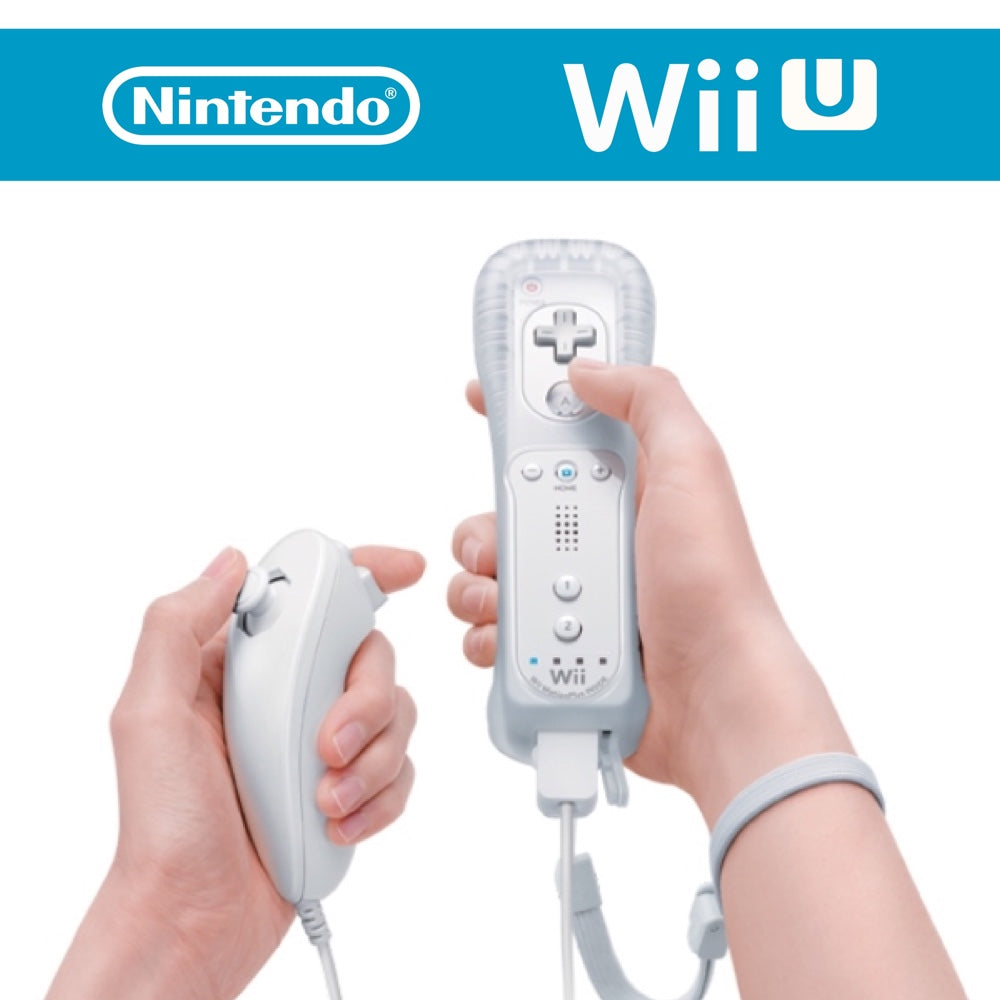 Original Remote Motion Plus inkl. Nunchuk & Sensorleiste in OVP