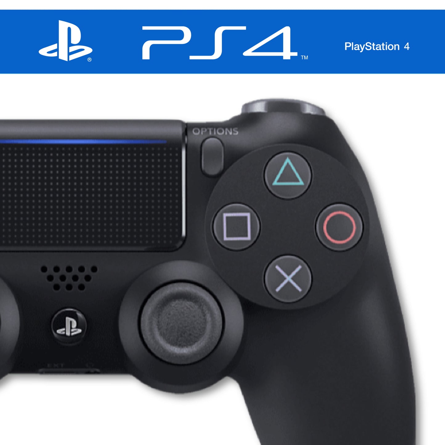 Original Dualshock 4 Controller Schwarz in OVP