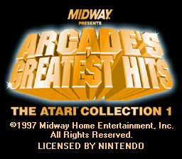 Midway Arcade Greatest Hits - The Atari Collection