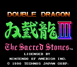 Double Dragon III