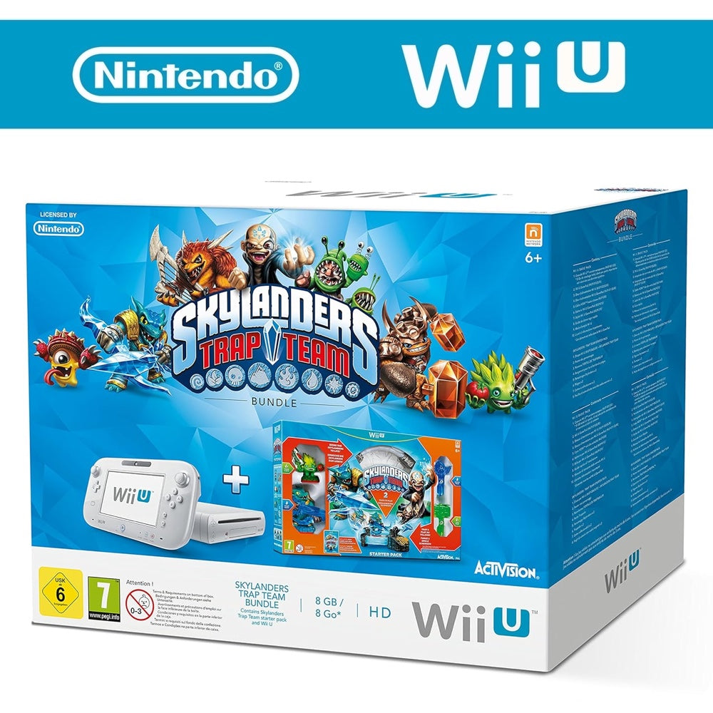 Konsole inkl. GamePad & Skylanders Trap Team Bundle in OVP