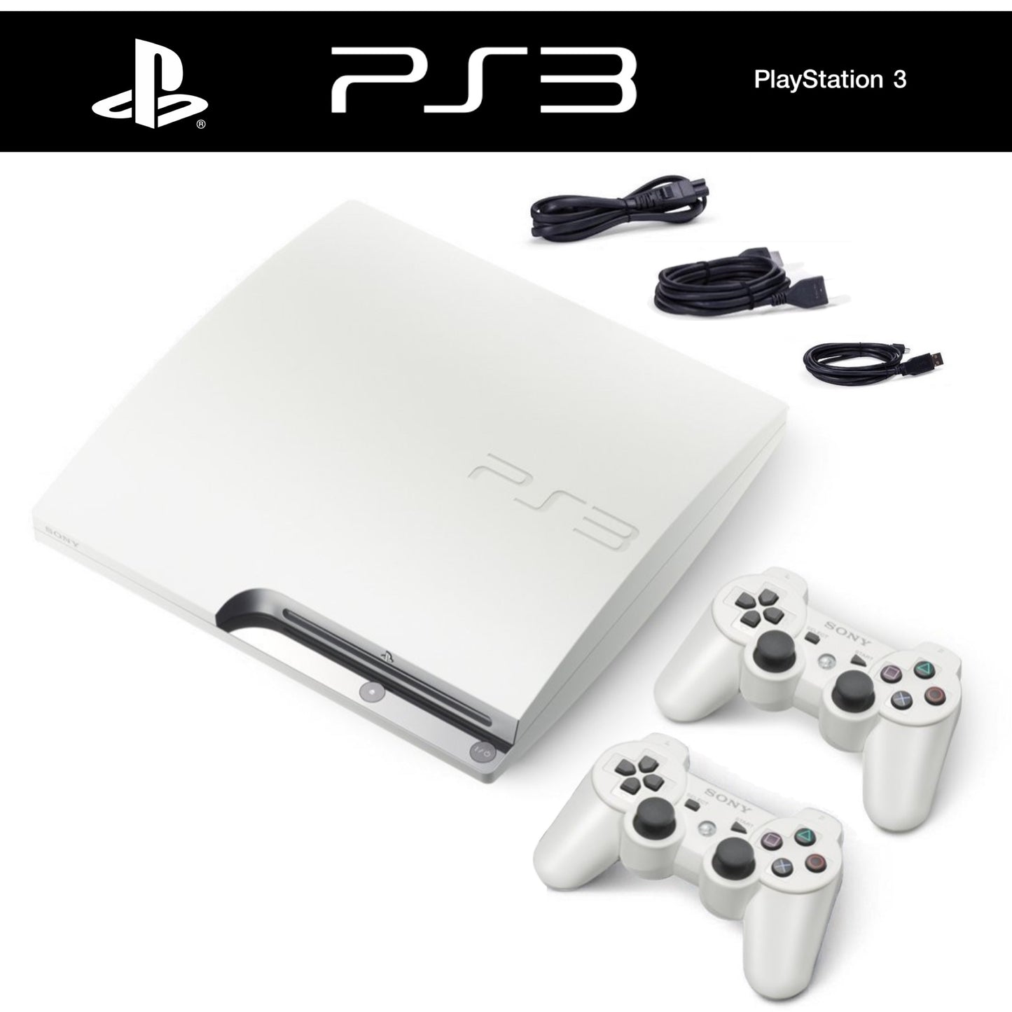 Slim Konsole Weiß inkl. ORIGINAL Controller