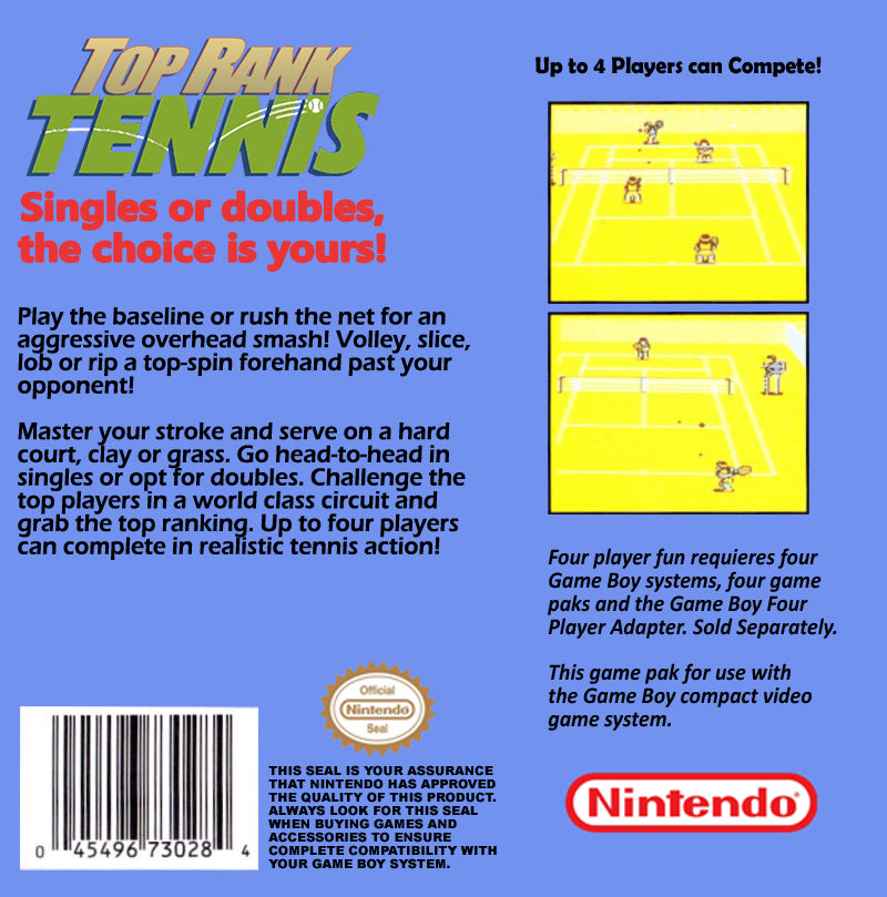 Top Ranking Tennis
